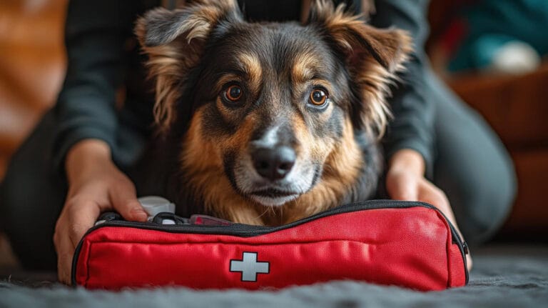 Apteczka pierwszej pomocy dla psa w&nbsp;domu: twój&nbsp;podstawowy zestaw ratunkowy