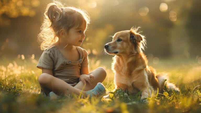 Relacje z&nbsp;dziećmi: jak nauczyć psa i&nbsp;dziecko bezpiecznej interakcji (podstawowe zasady i&nbsp;granice).
